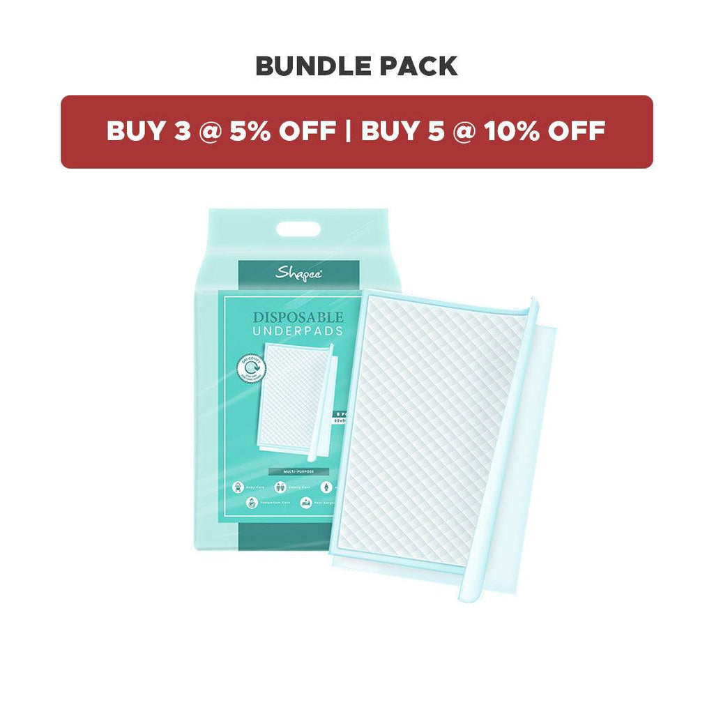 Shapee Disposable Underpads [Bundle Packs]