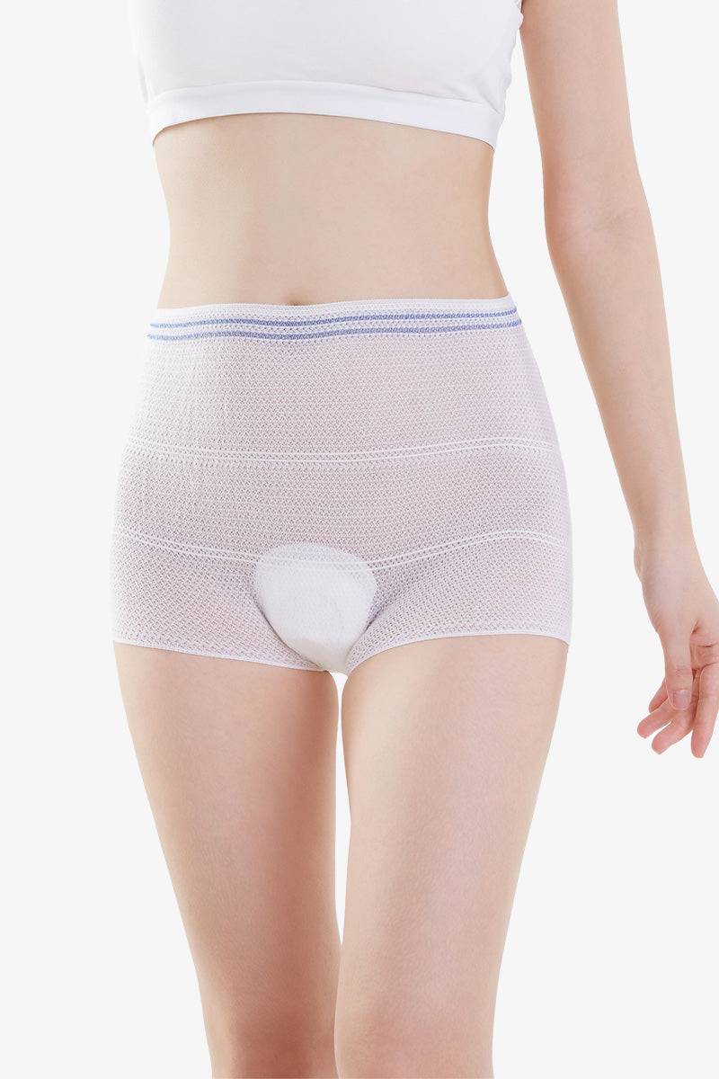 Women Mesh Postpartum Panties Washable Underwear for India