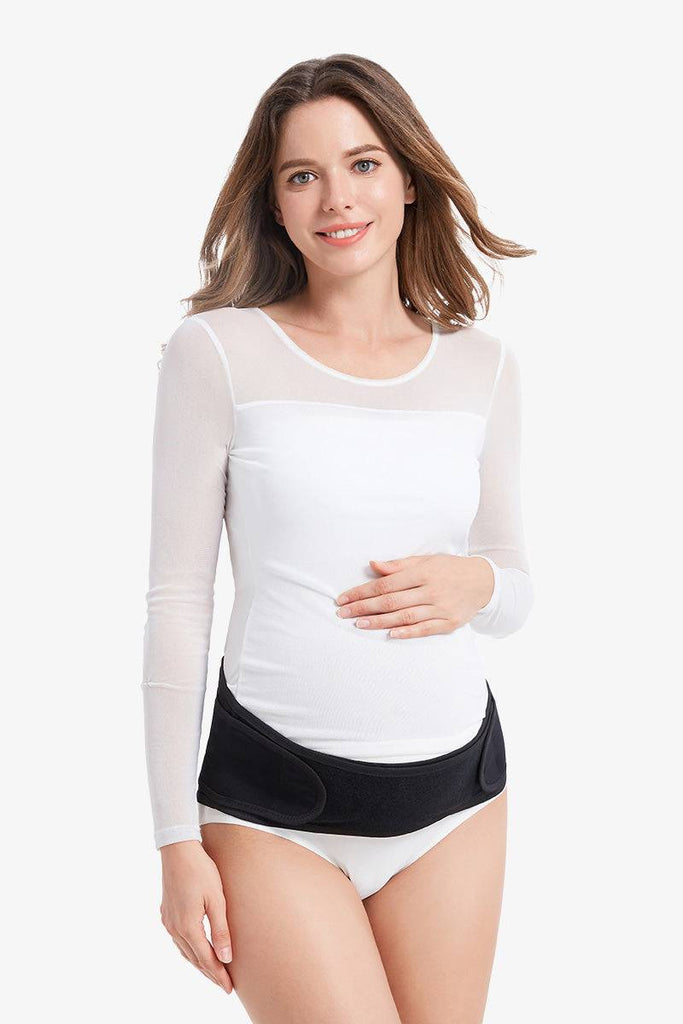 Maternity Belly Support Wrap Plus+ Black by Shapee