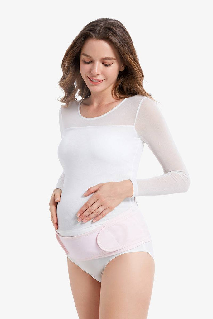 Maternity Belly Support Wrap Plus+ Pink by Shapee