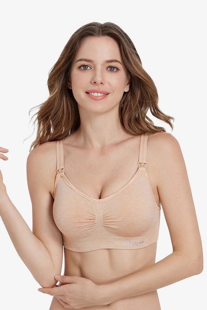 Sassy Nursing Bra Beige by Shapee