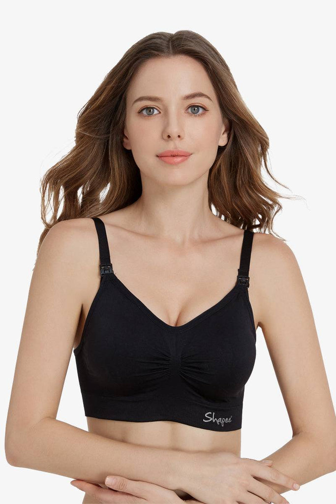 Classic Nursing Bra Black by Shapee