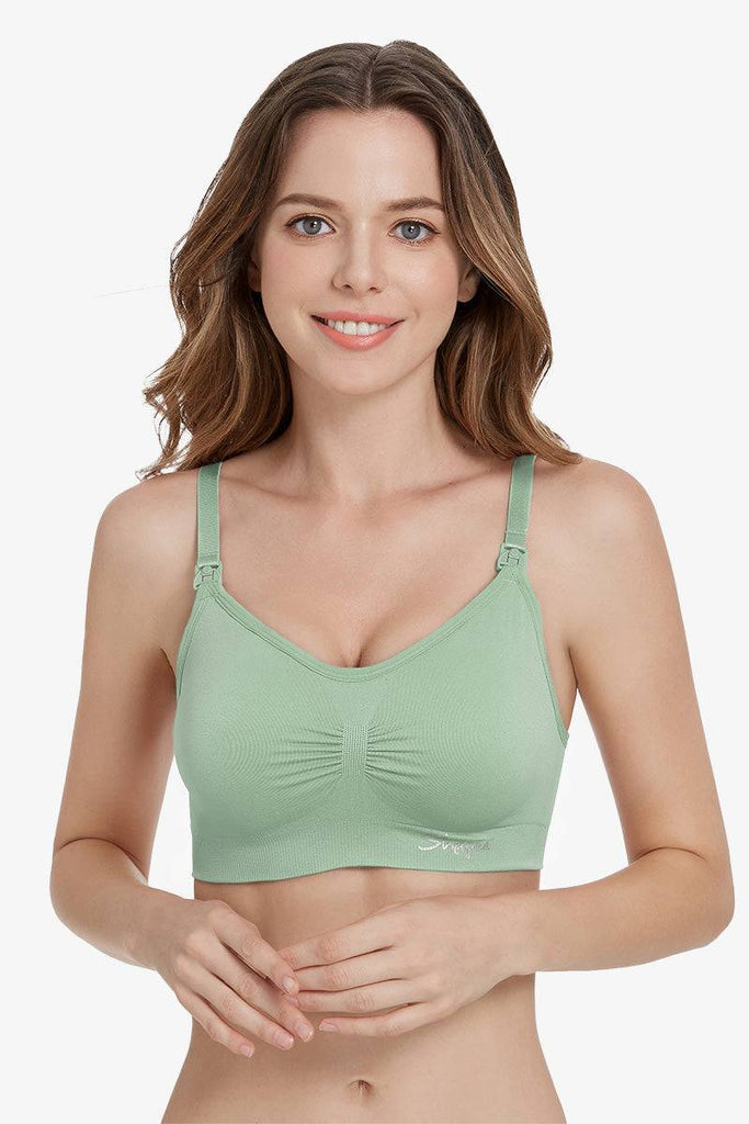 Classic Nursing Bra Green by Shapee