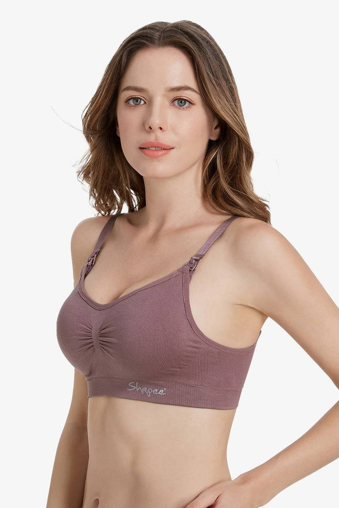 Classic Nursing Bra Maroon by Shapee