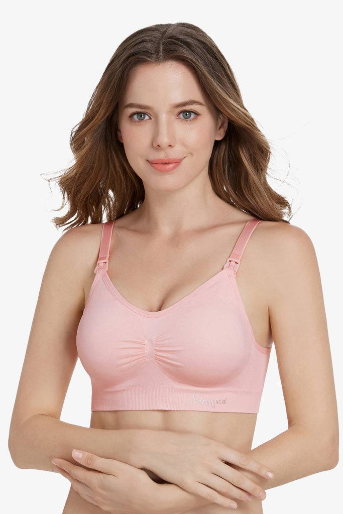 Classic Nursing Bra Pink by Shapee